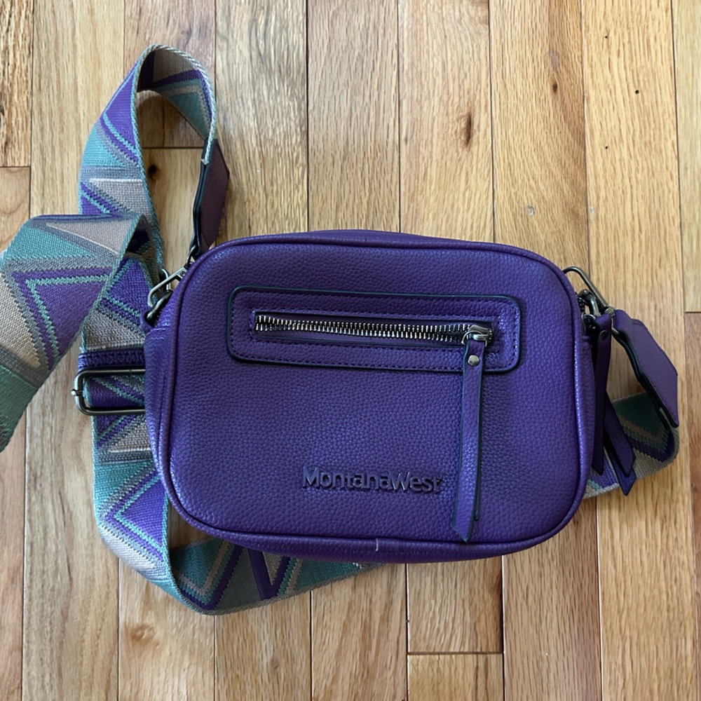 Montana West Purple Crossbody Bag